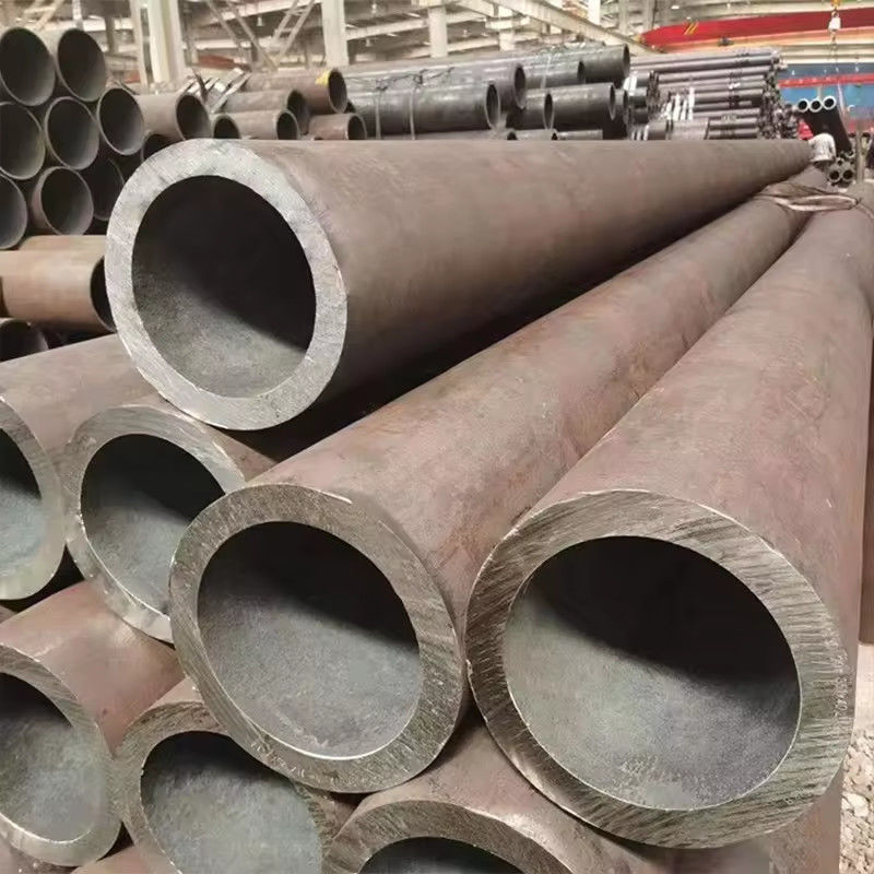 এএসটিএম A106 GR.B Sch40 Sch80 Q345b কোল্ড টানা হালকা কার্বন সিউমলেস স্টীল পাইপ