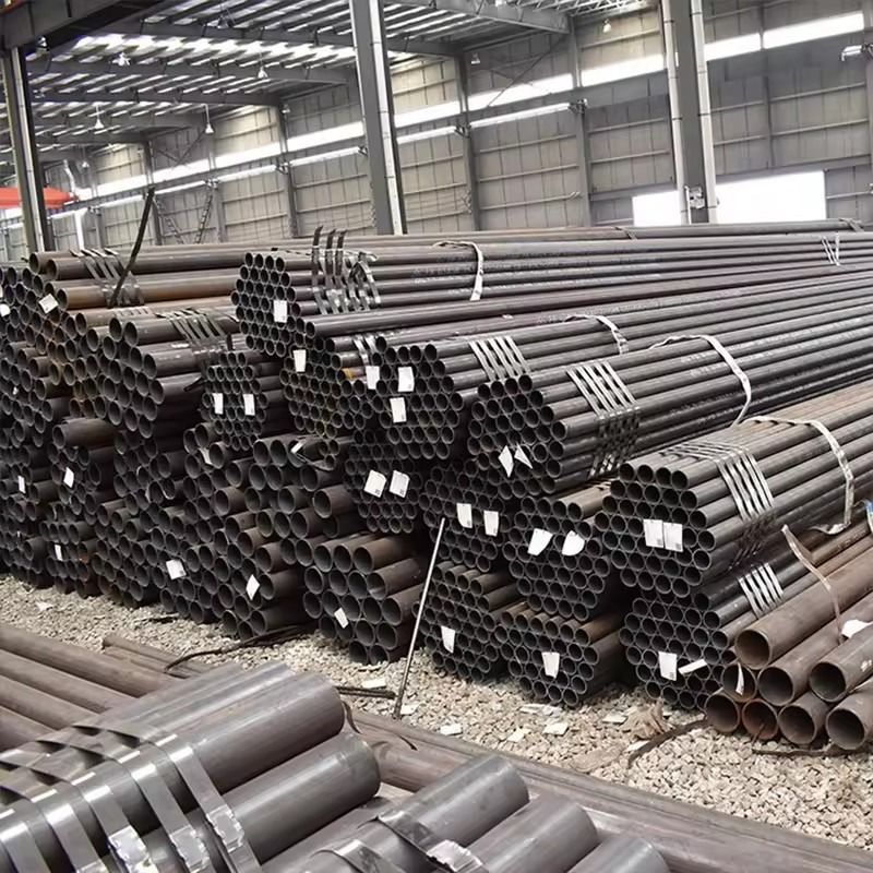 এএসটিএম A106 GR.B Sch40 Sch80 Q345b কোল্ড টানা হালকা কার্বন সিউমলেস স্টীল পাইপ